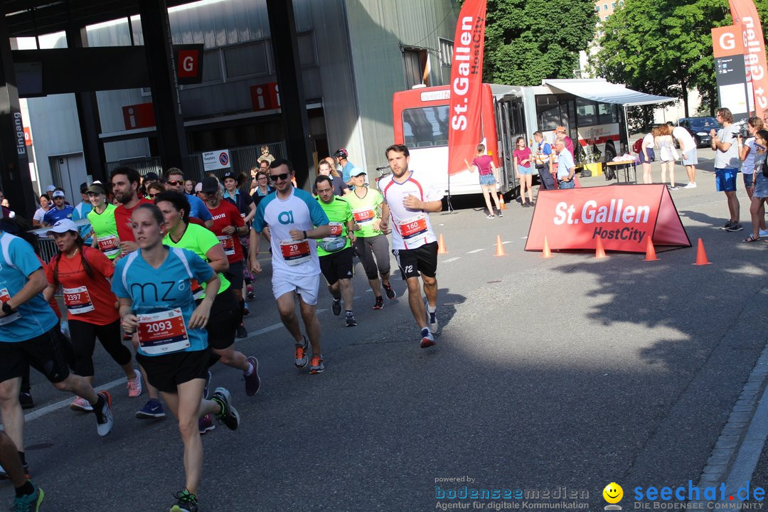 B2Run Schweizer Firmenlauf: St. Gallen, 24.06.2019