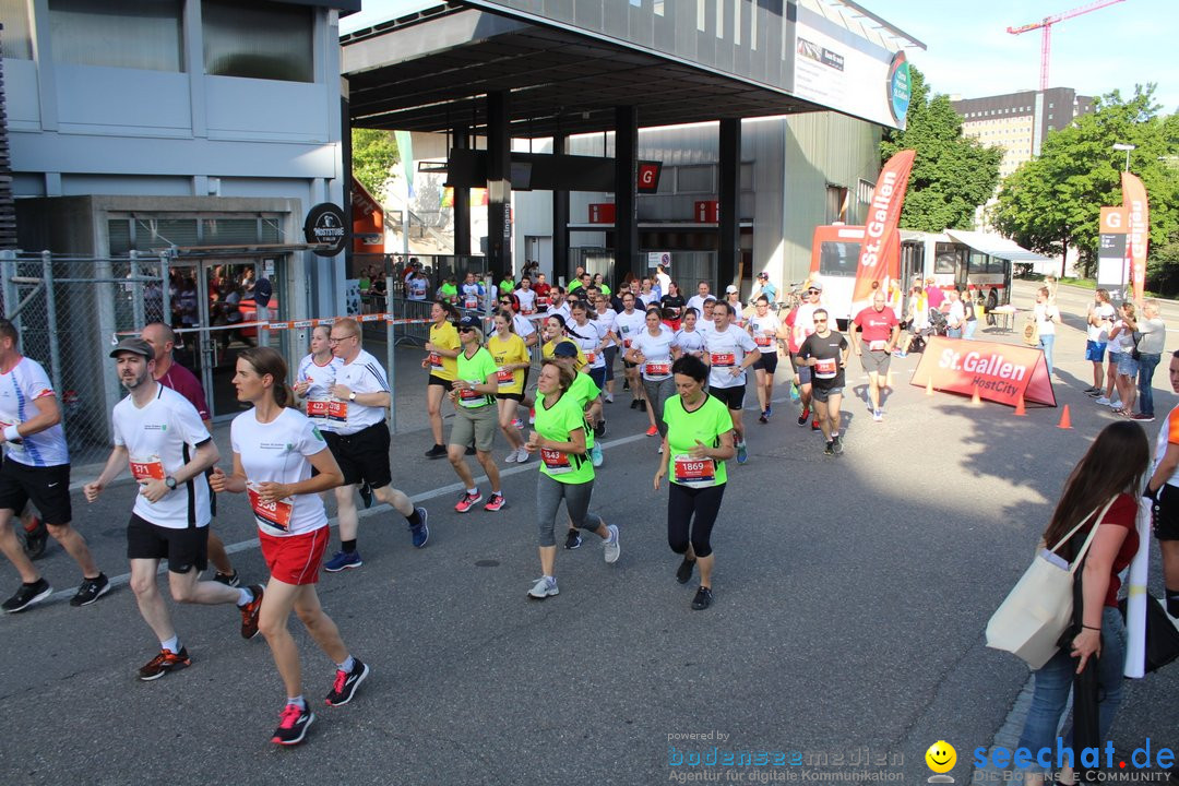 B2Run Schweizer Firmenlauf: St. Gallen, 24.06.2019