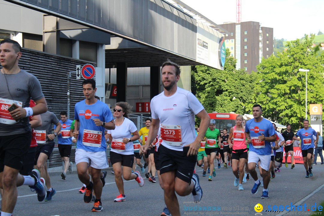 B2Run Schweizer Firmenlauf: St. Gallen, 24.06.2019