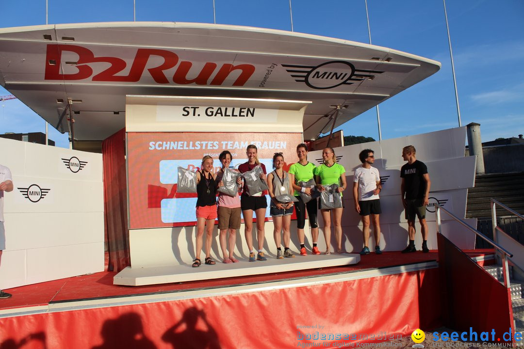 B2Run Schweizer Firmenlauf: St. Gallen, 24.06.2019