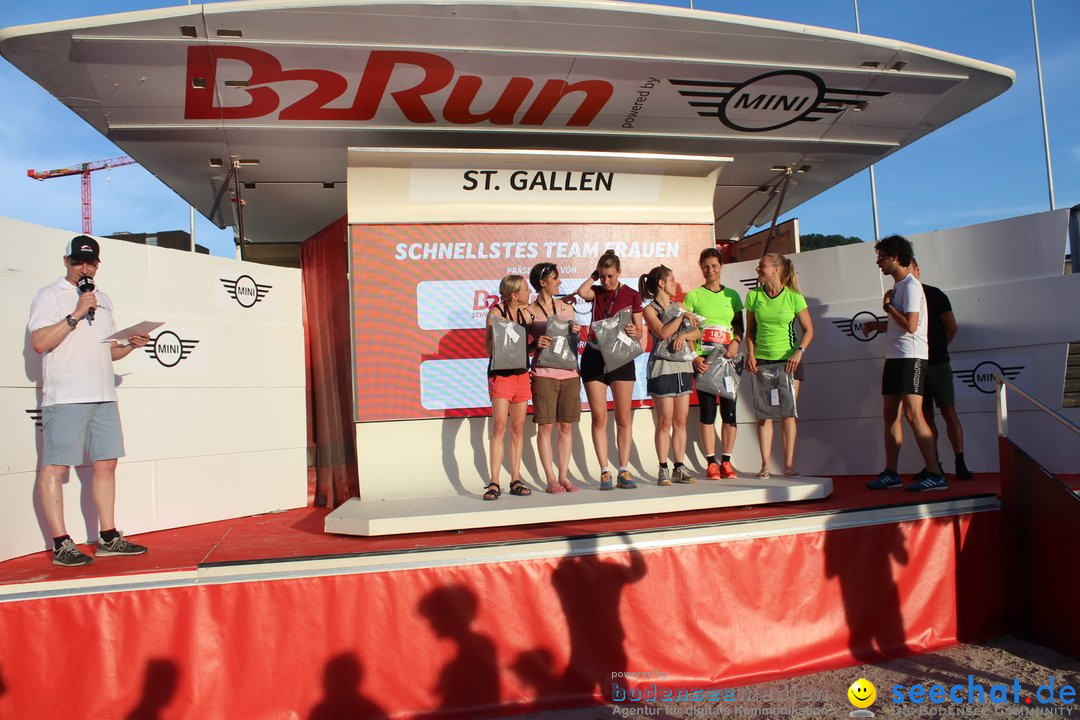 B2Run Schweizer Firmenlauf: St. Gallen, 24.06.2019