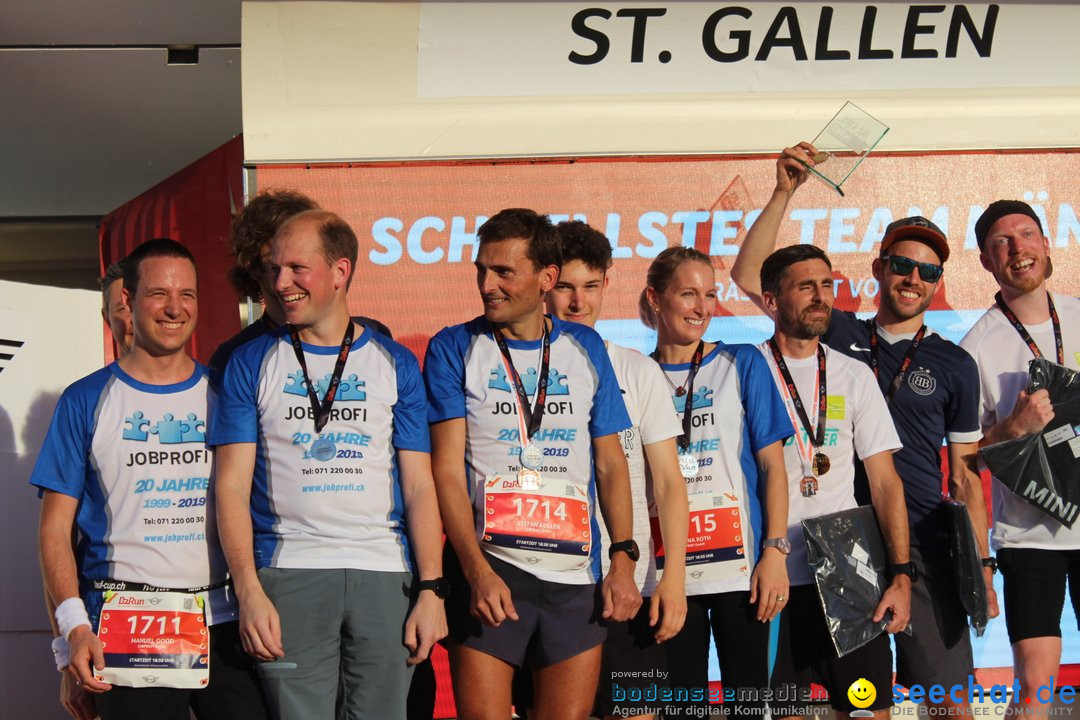 B2Run Schweizer Firmenlauf: St. Gallen, 24.06.2019