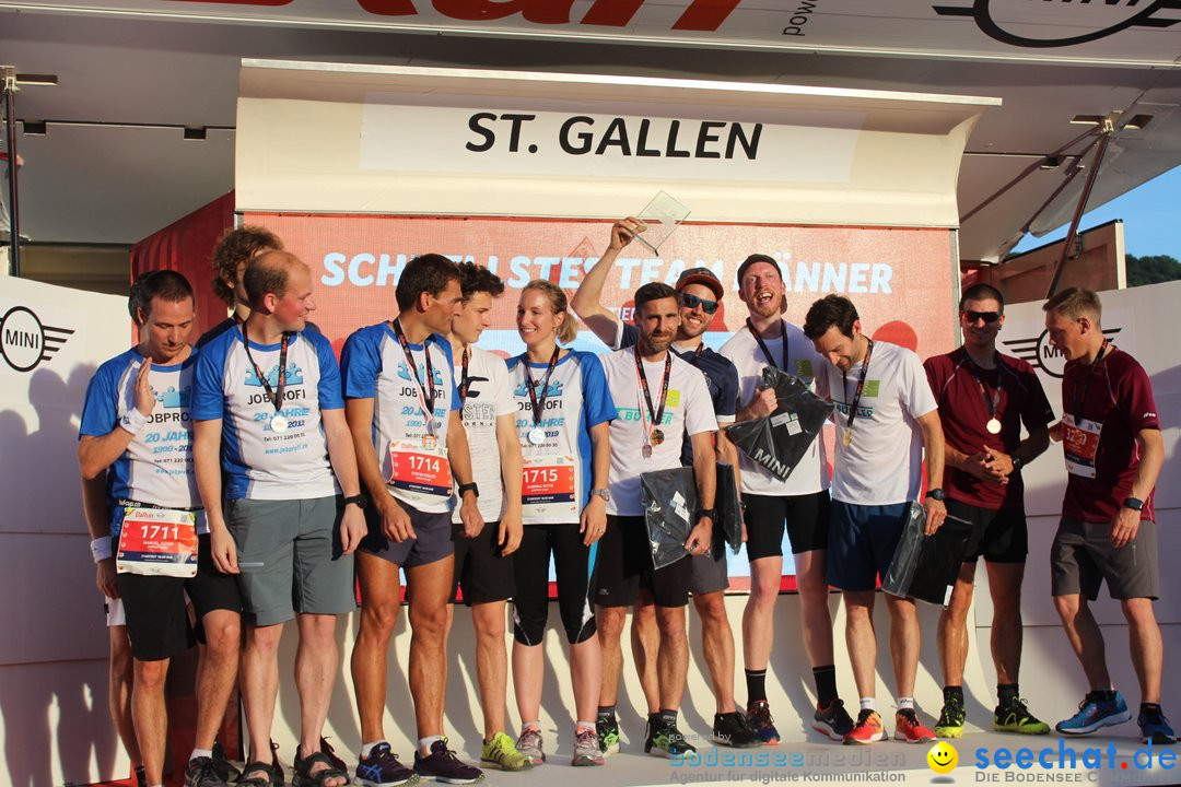 B2Run Schweizer Firmenlauf: St. Gallen, 24.06.2019