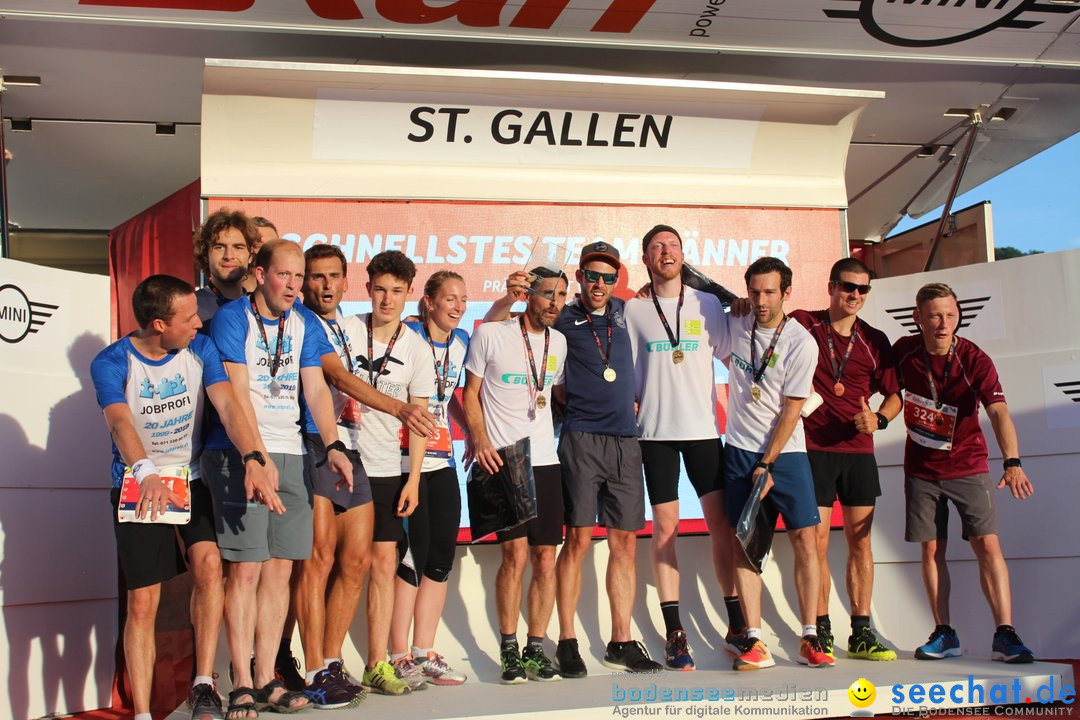 B2Run Schweizer Firmenlauf: St. Gallen, 24.06.2019