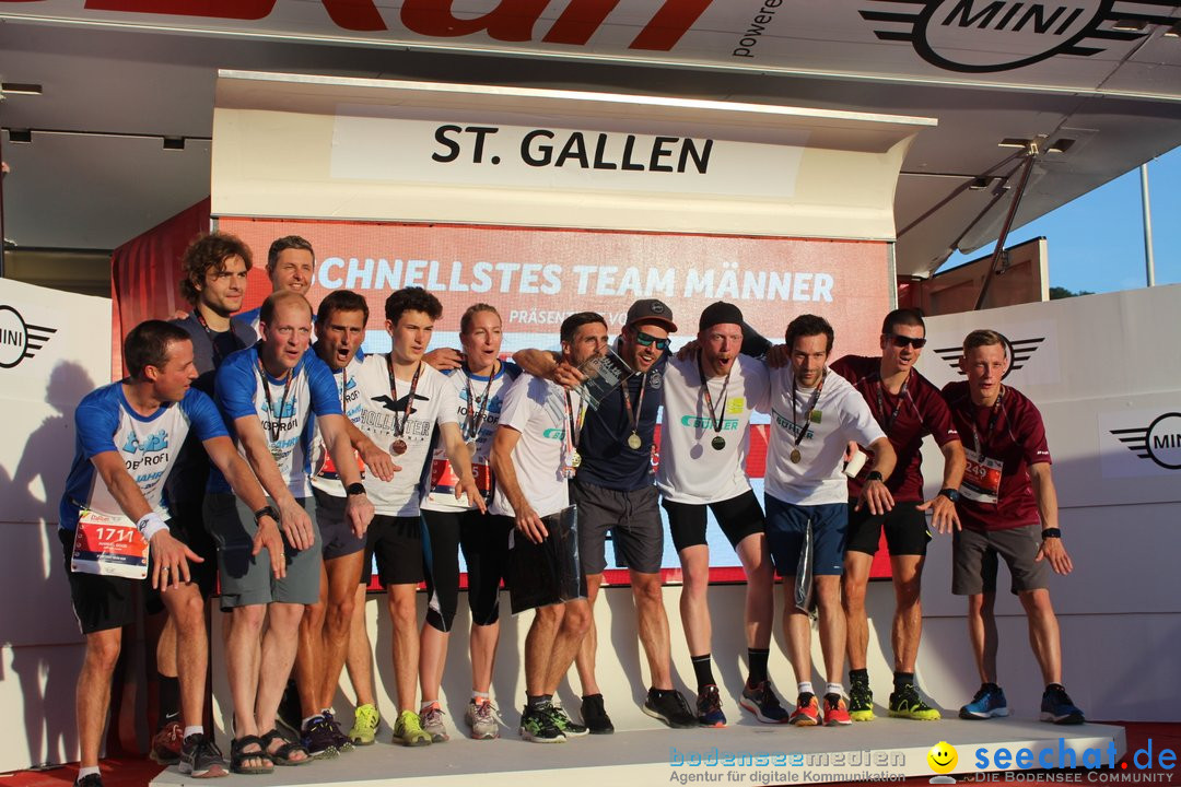 B2Run Schweizer Firmenlauf: St. Gallen, 24.06.2019