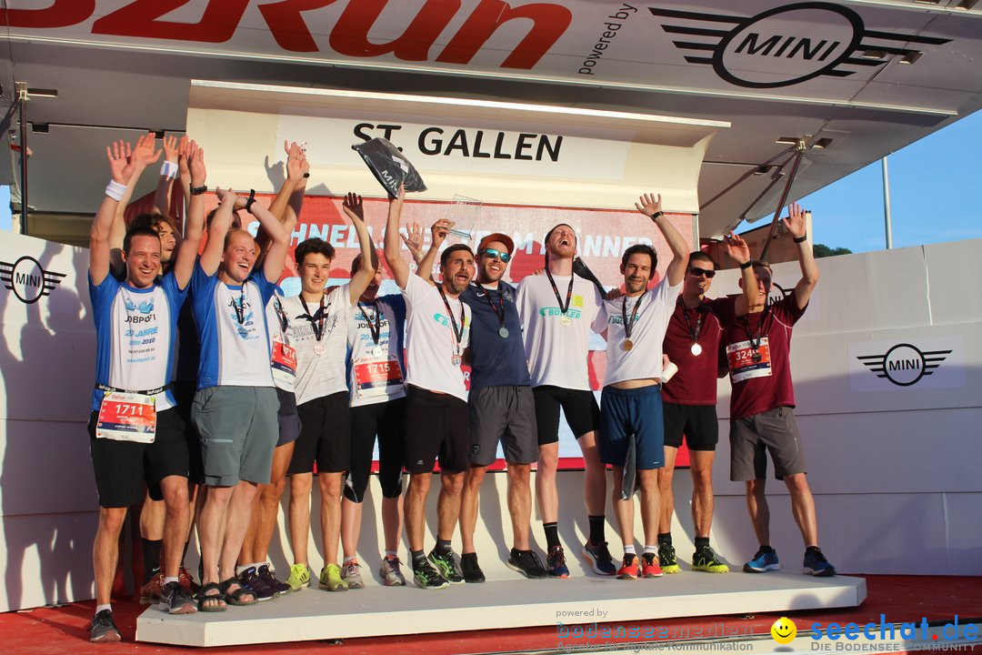 B2Run Schweizer Firmenlauf: St. Gallen, 24.06.2019