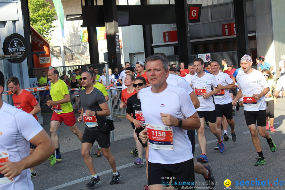 B2Run Schweizer Firmenlauf: St. Gallen, 24.06.2019