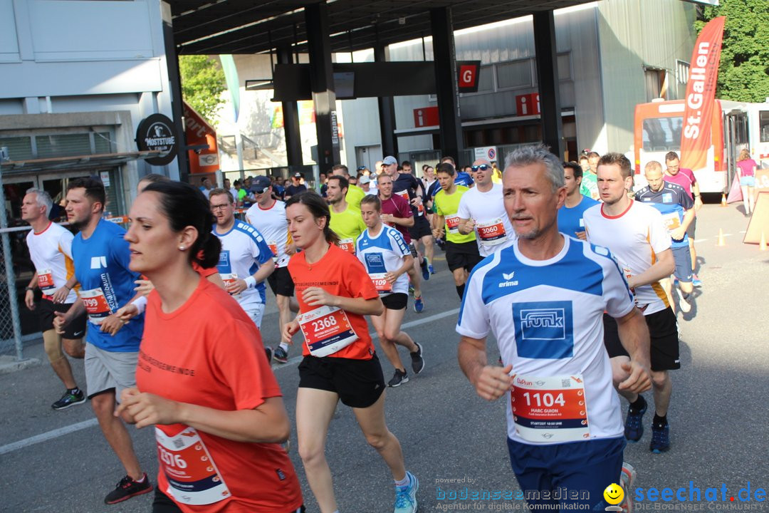 B2Run Schweizer Firmenlauf: St. Gallen, 24.06.2019