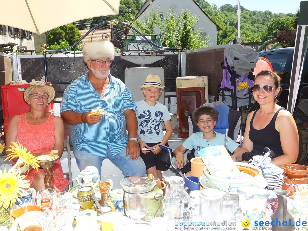 Flohmarkt und Schlossfuerhung: Zwiefaltendorf, 29.06.2019