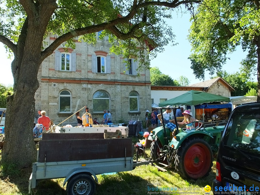 Flohmarkt und Schlossfuerhung: Zwiefaltendorf, 29.06.2019