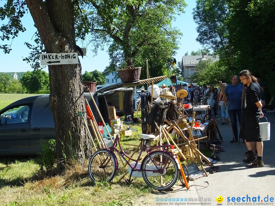 Flohmarkt und Schlossfuerhung: Zwiefaltendorf, 29.06.2019