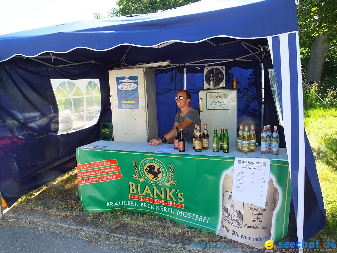 Flohmarkt und Schlossfuerhung: Zwiefaltendorf, 29.06.2019