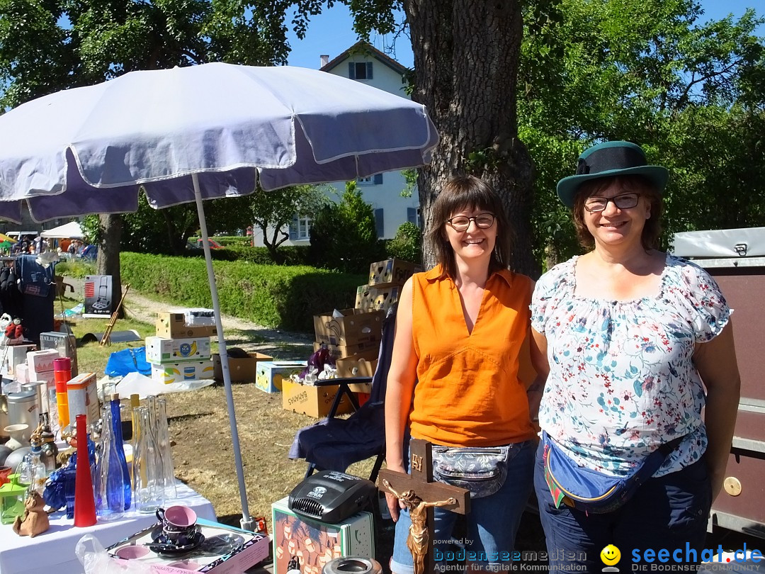 Flohmarkt und Schlossfuerhung: Zwiefaltendorf, 29.06.2019