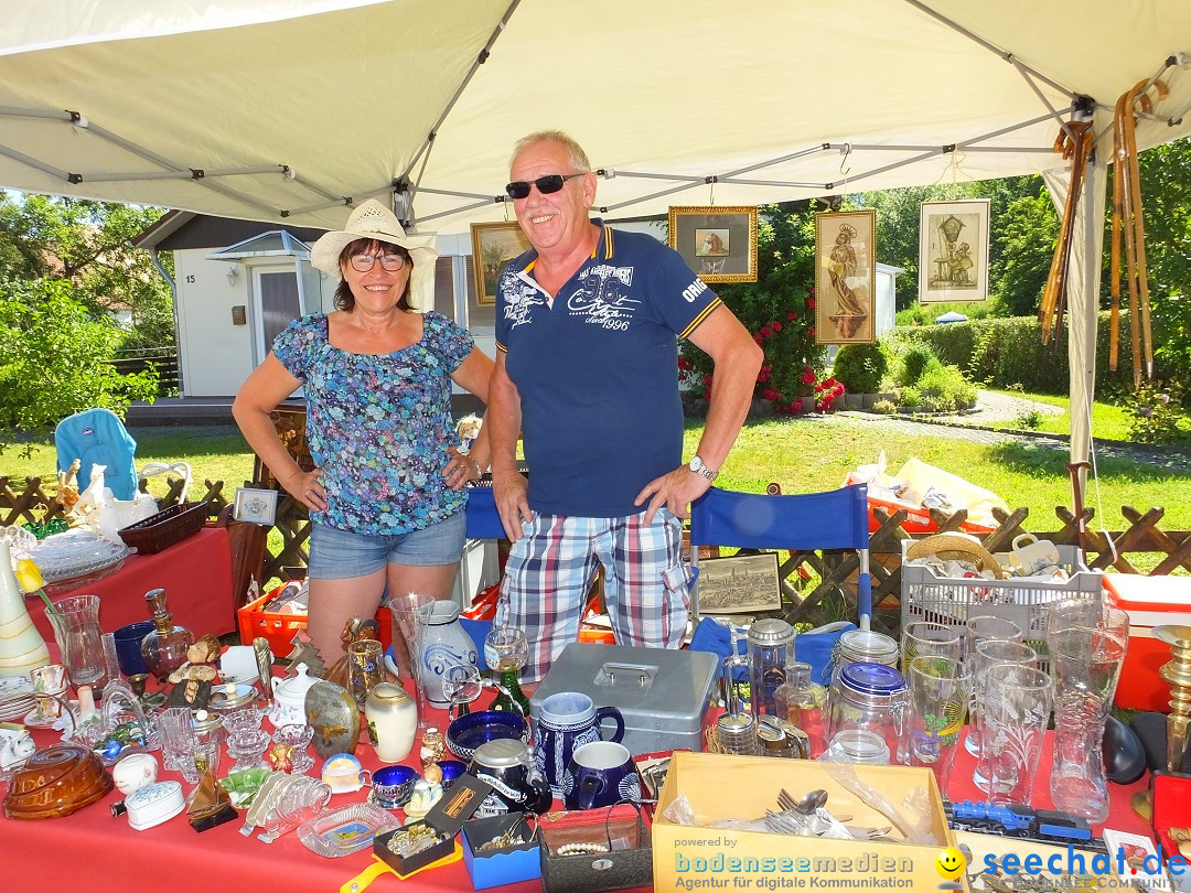 Flohmarkt und Schlossfuerhung: Zwiefaltendorf, 29.06.2019