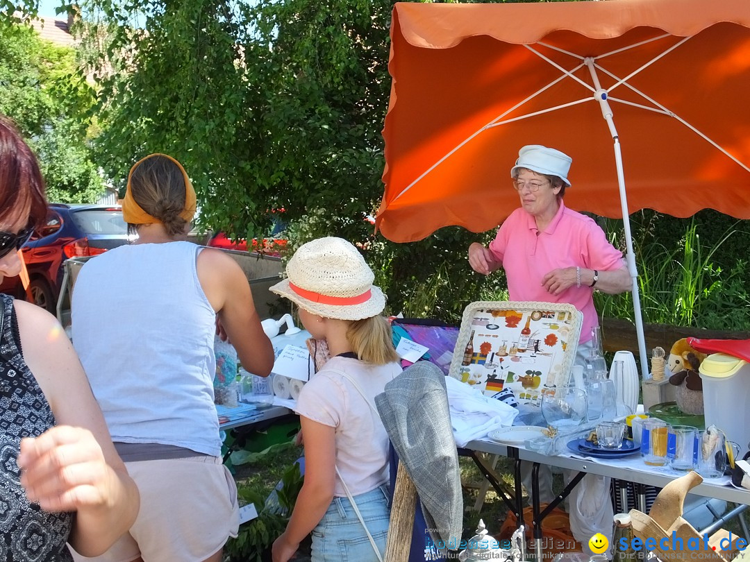 Flohmarkt und Schlossfuerhung: Zwiefaltendorf, 29.06.2019