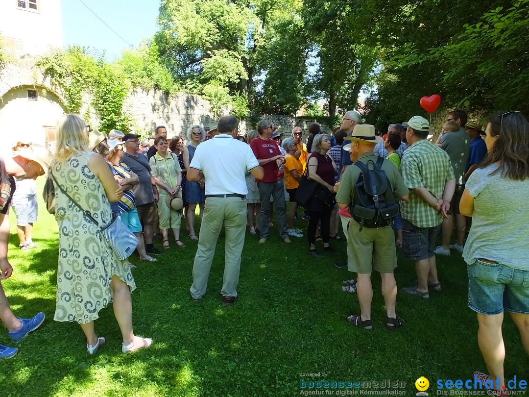 Flohmarkt und Schlossfuerhung: Zwiefaltendorf, 29.06.2019