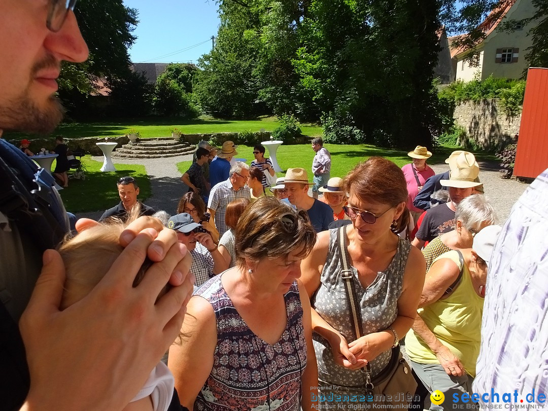 Flohmarkt und Schlossfuerhung: Zwiefaltendorf, 29.06.2019