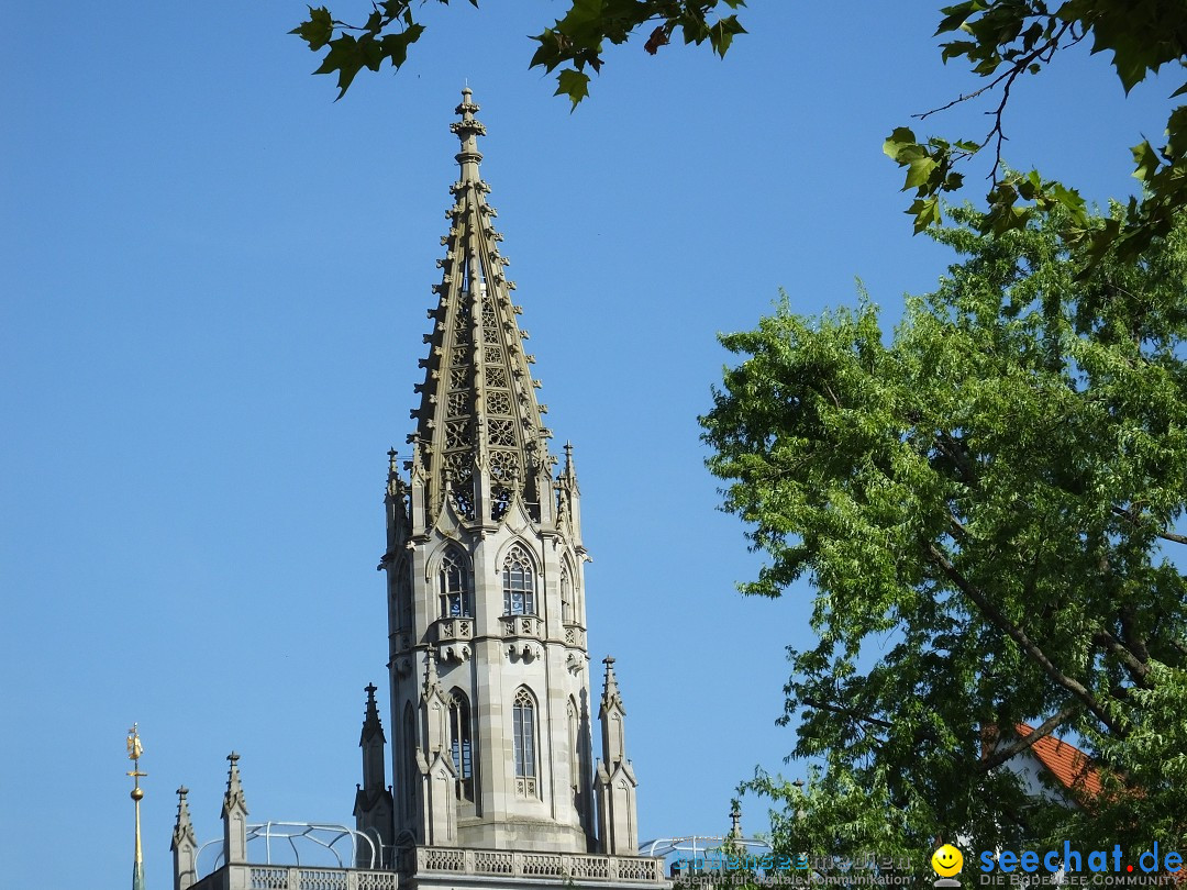 Grenzueberschreitender Hitze-Flohmarkt: Konstanz am Bodensee, 30.06.2019