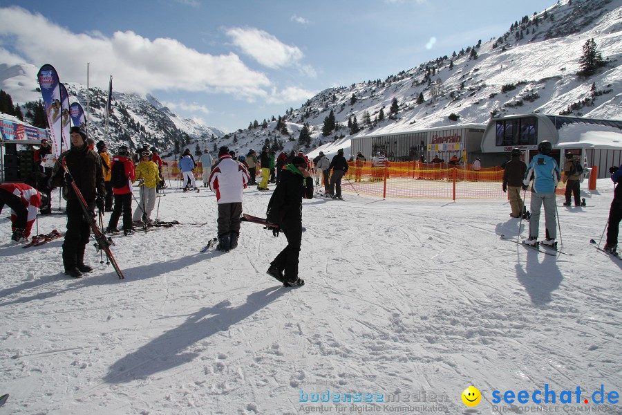 Skimax Perfect Sunday: Warth im Arlberg, 13.03.2010