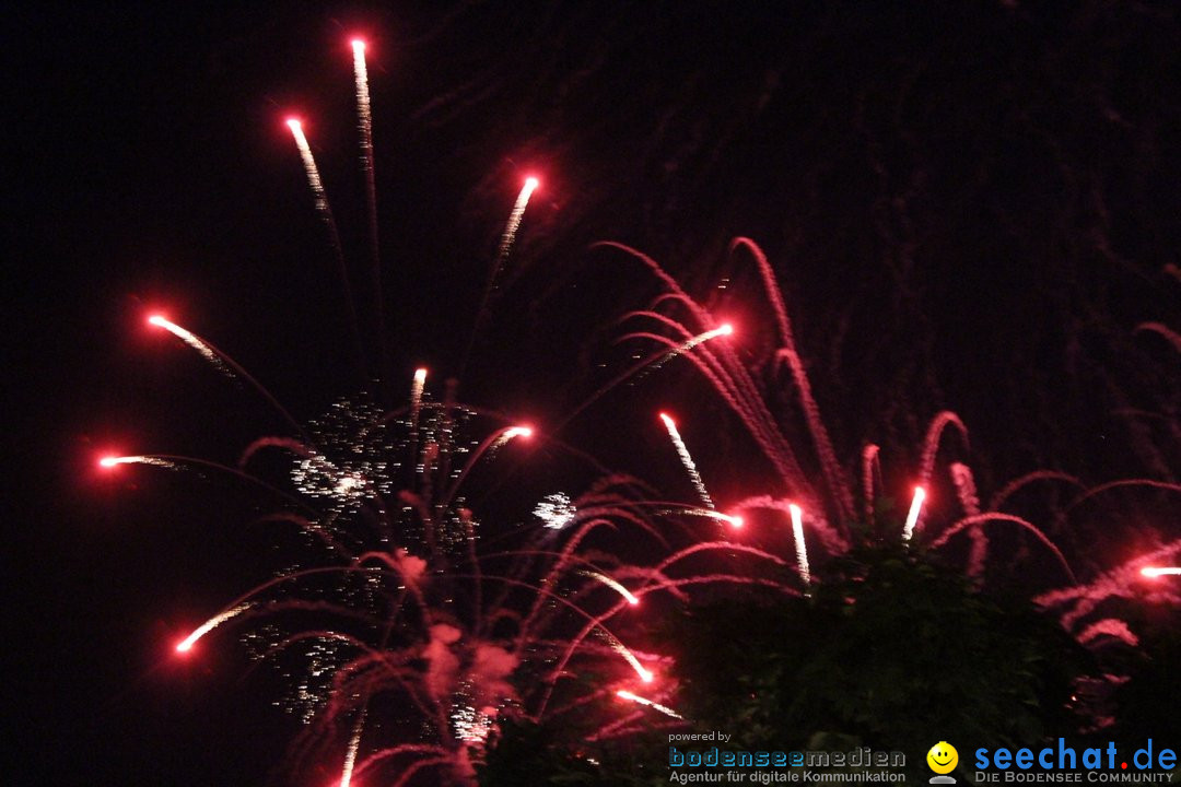 ZUERI FAESCHT mit Drohnen und Feuerwerk: Zuerich, 05.07.2019