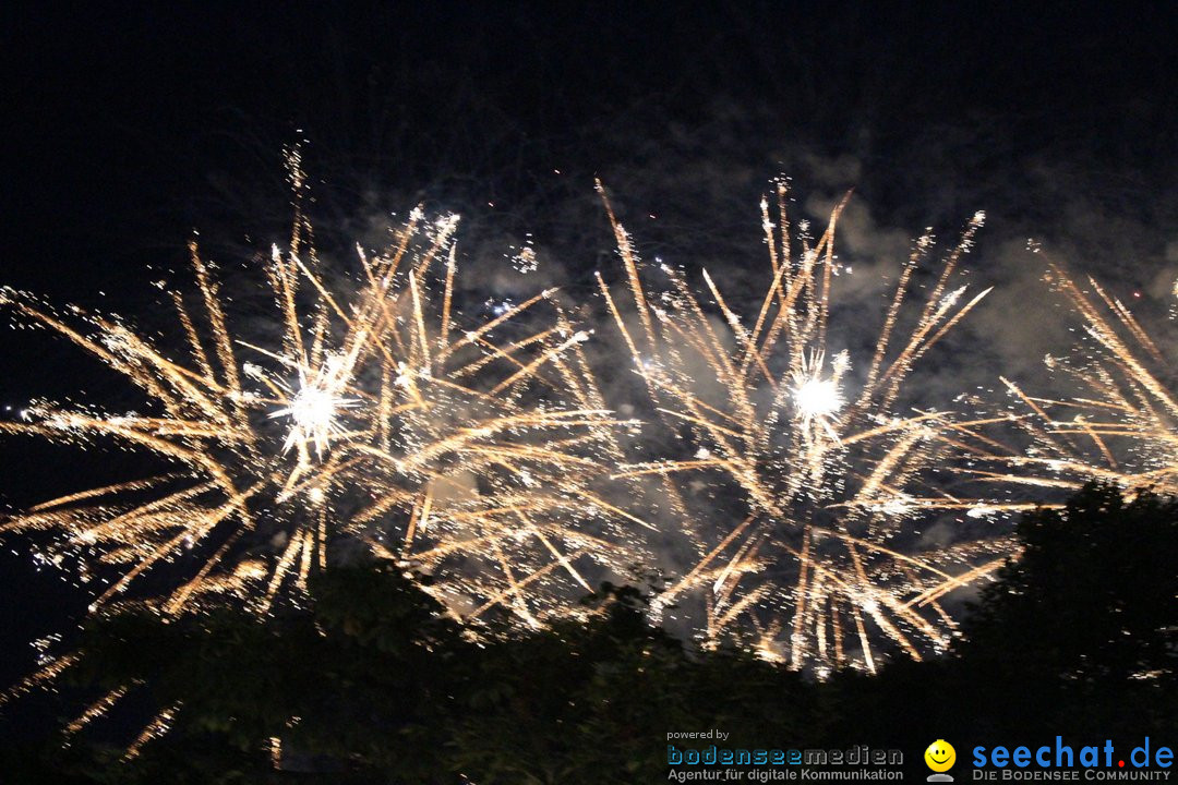 ZUERI FAESCHT mit Drohnen und Feuerwerk: Zuerich, 05.07.2019