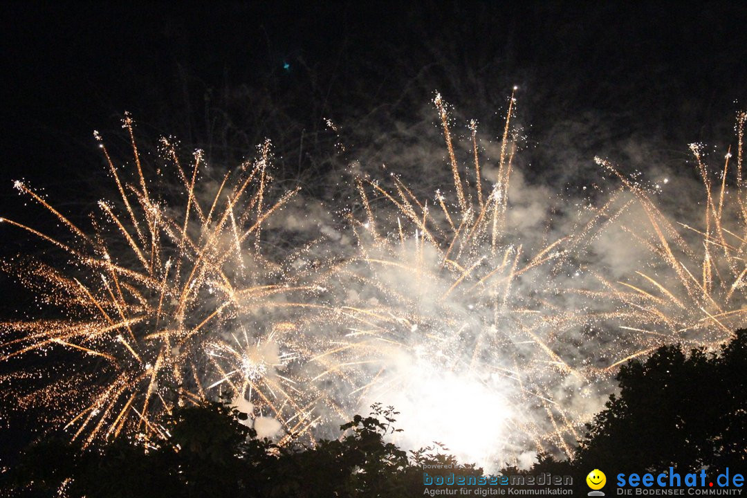 ZUERI FAESCHT mit Drohnen und Feuerwerk: Zuerich, 05.07.2019