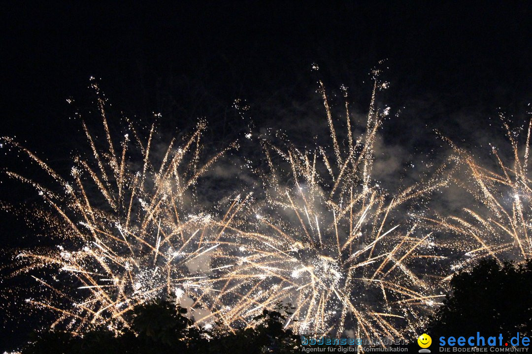 ZUERI FAESCHT mit Drohnen und Feuerwerk: Zuerich, 05.07.2019