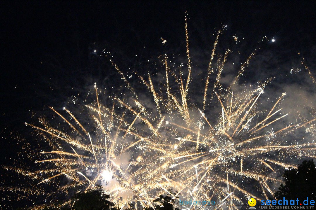 ZUERI FAESCHT mit Drohnen und Feuerwerk: Zuerich, 05.07.2019