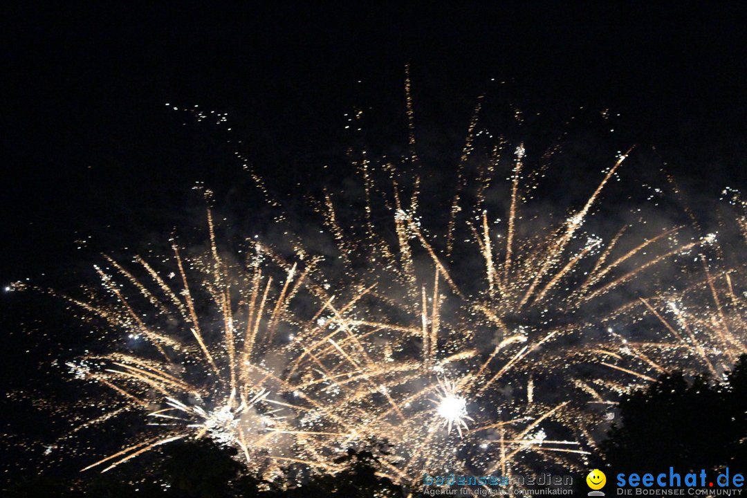 ZUERI FAESCHT mit Drohnen und Feuerwerk: Zuerich, 05.07.2019