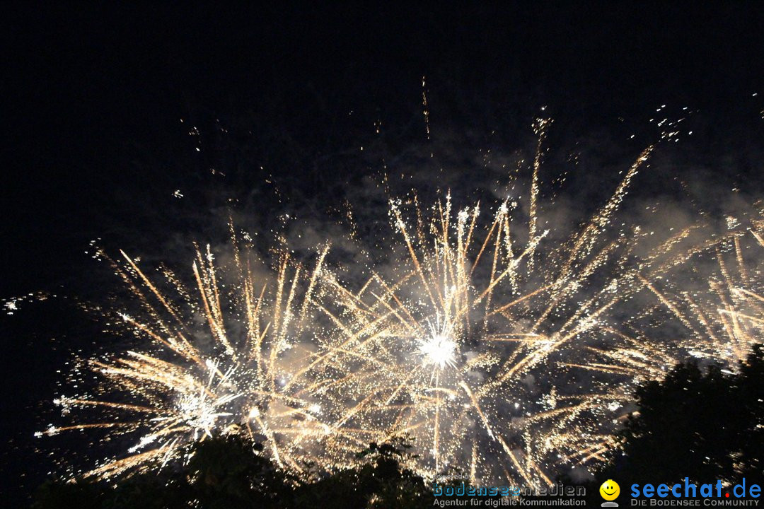 ZUERI FAESCHT mit Drohnen und Feuerwerk: Zuerich, 05.07.2019