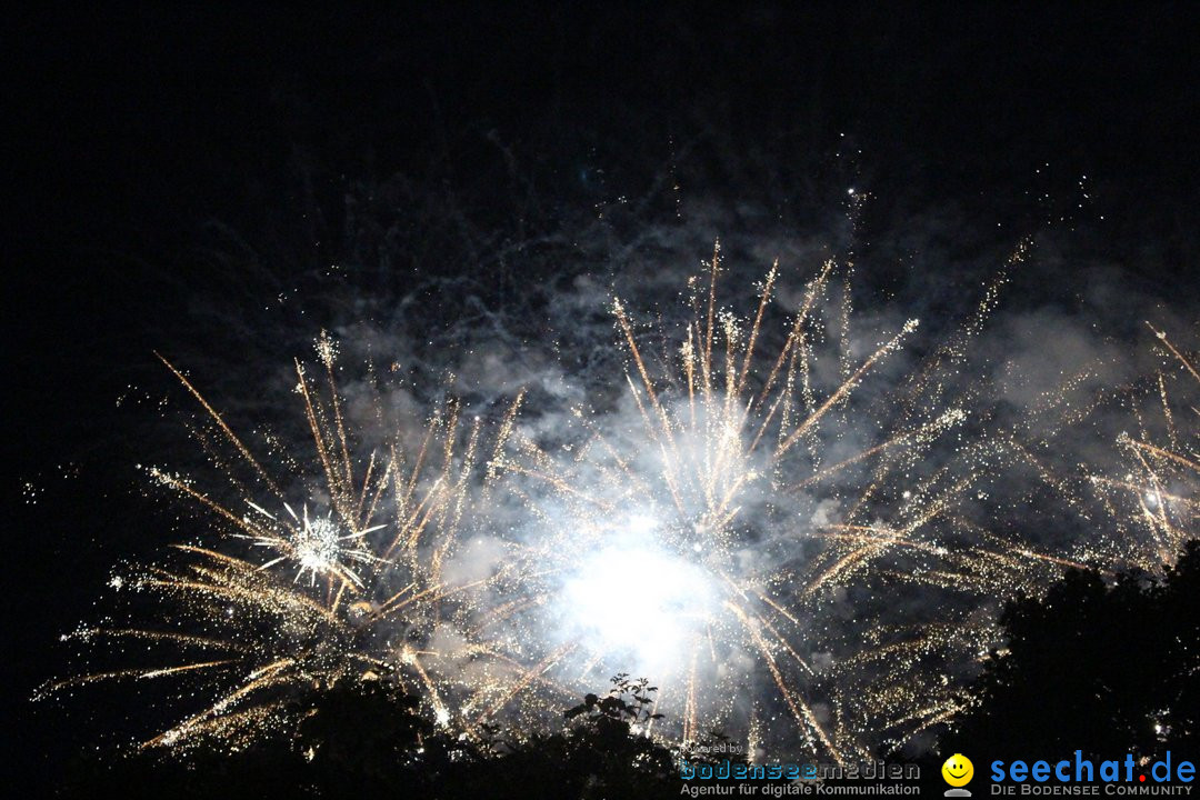 ZUERI FAESCHT mit Drohnen und Feuerwerk: Zuerich, 05.07.2019