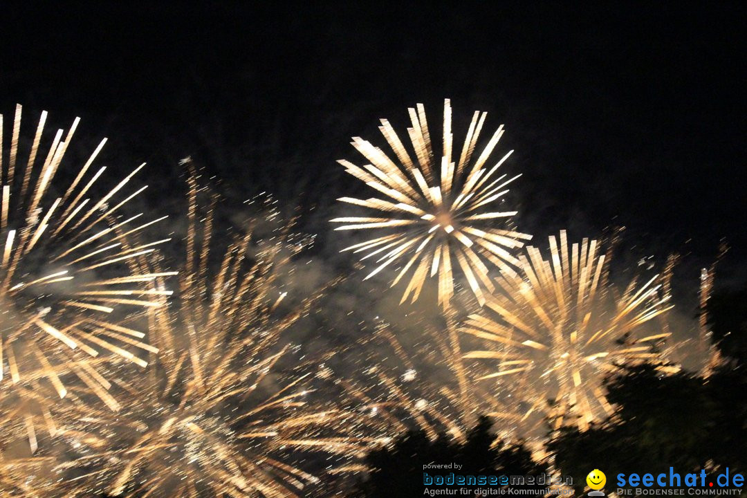 ZUERI FAESCHT mit Drohnen und Feuerwerk: Zuerich, 05.07.2019