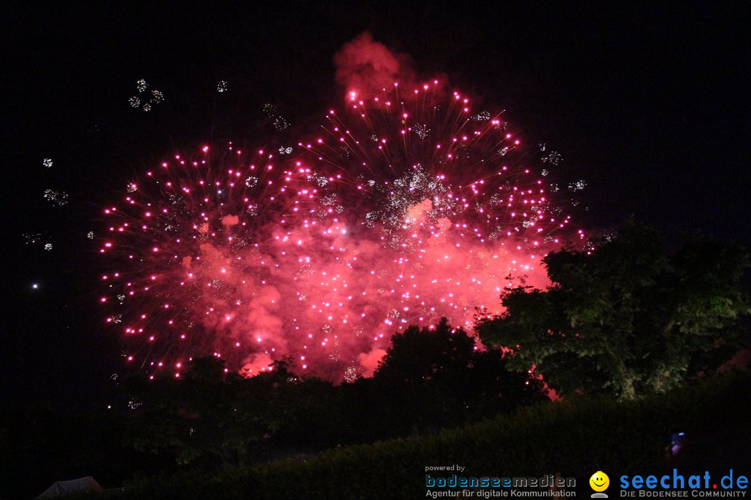 ZUERI FAESCHT mit Drohnen und Feuerwerk: Zuerich, 05.07.2019