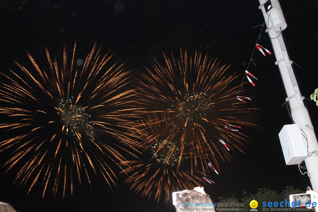 ZUERI FAESCHT mit Drohnen und Feuerwerk: Zuerich, 05.07.2019