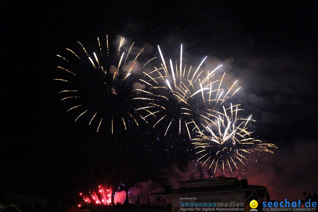 ZUERI FAESCHT mit Drohnen und Feuerwerk: Zuerich, 05.07.2019