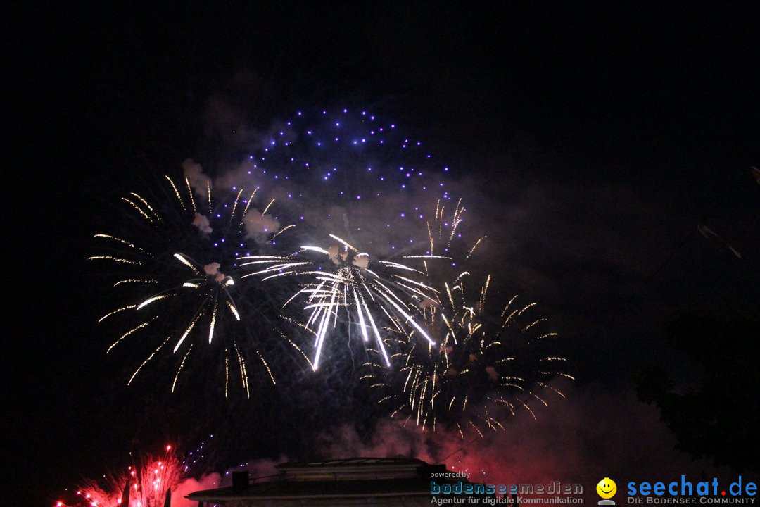 ZUERI FAESCHT mit Drohnen und Feuerwerk: Zuerich, 05.07.2019