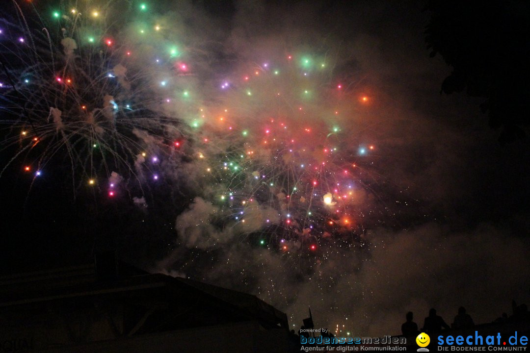 ZUERI FAESCHT mit Drohnen und Feuerwerk: Zuerich, 05.07.2019