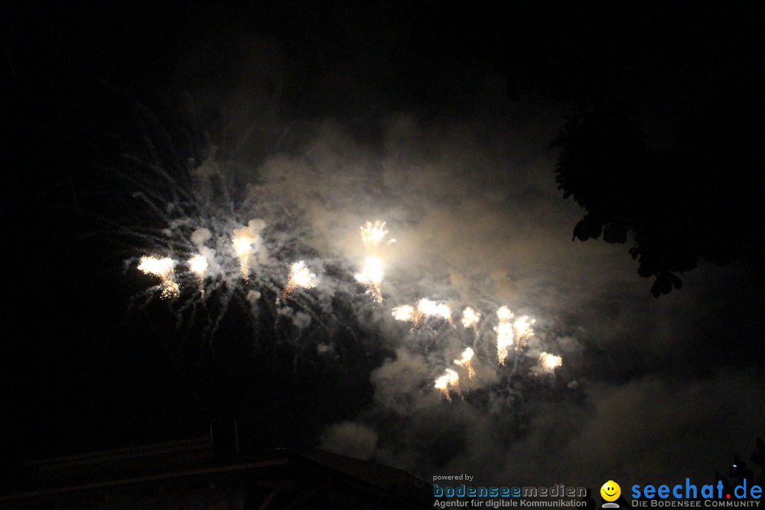 ZUERI FAESCHT mit Drohnen und Feuerwerk: Zuerich, 05.07.2019