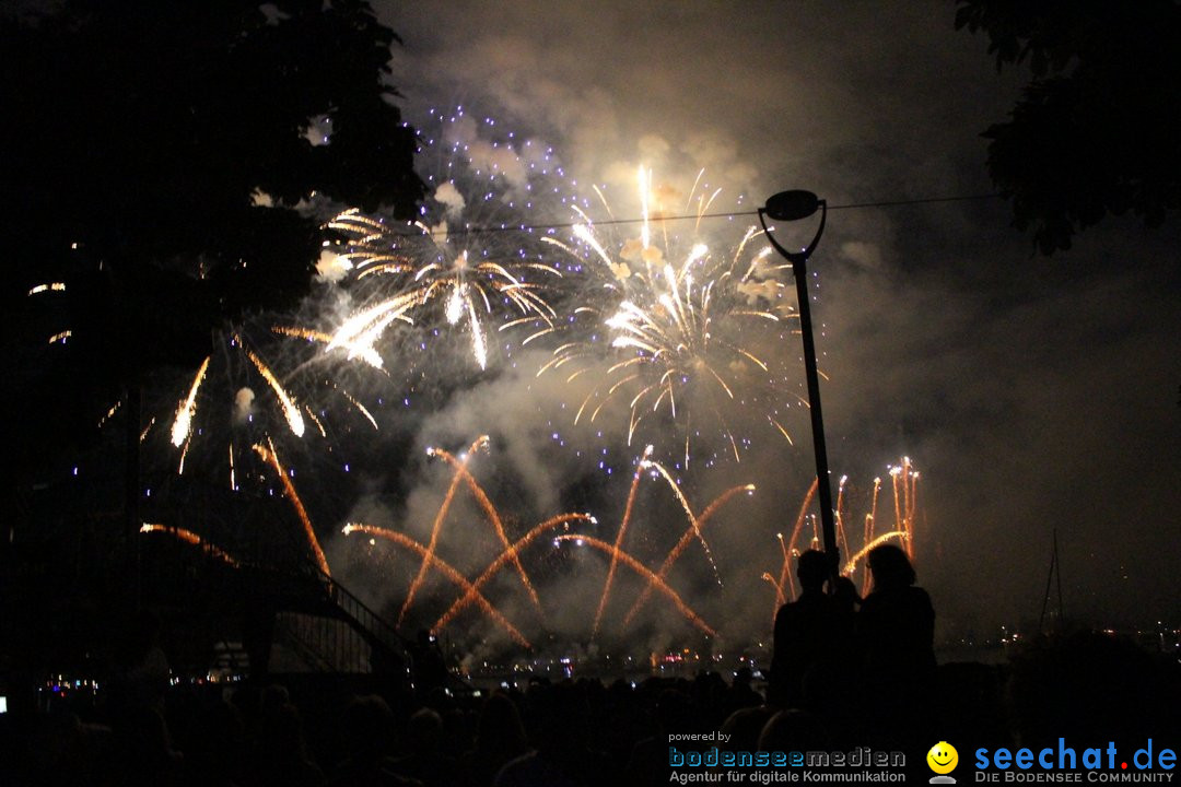 ZUERI FAESCHT mit Drohnen und Feuerwerk: Zuerich, 05.07.2019