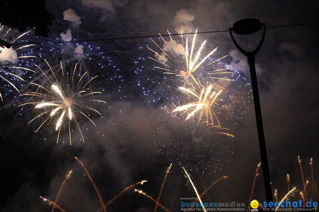 ZUERI FAESCHT mit Drohnen und Feuerwerk: Zuerich, 05.07.2019