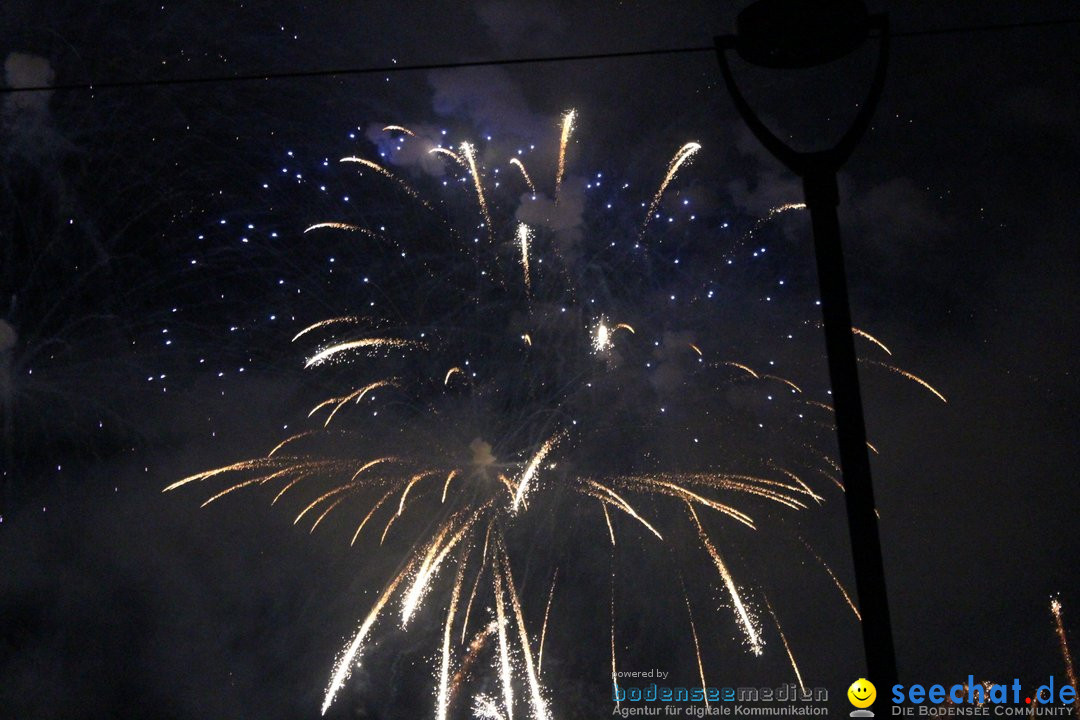 ZUERI FAESCHT mit Drohnen und Feuerwerk: Zuerich, 05.07.2019