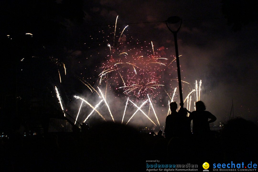 ZUERI FAESCHT mit Drohnen und Feuerwerk: Zuerich, 05.07.2019