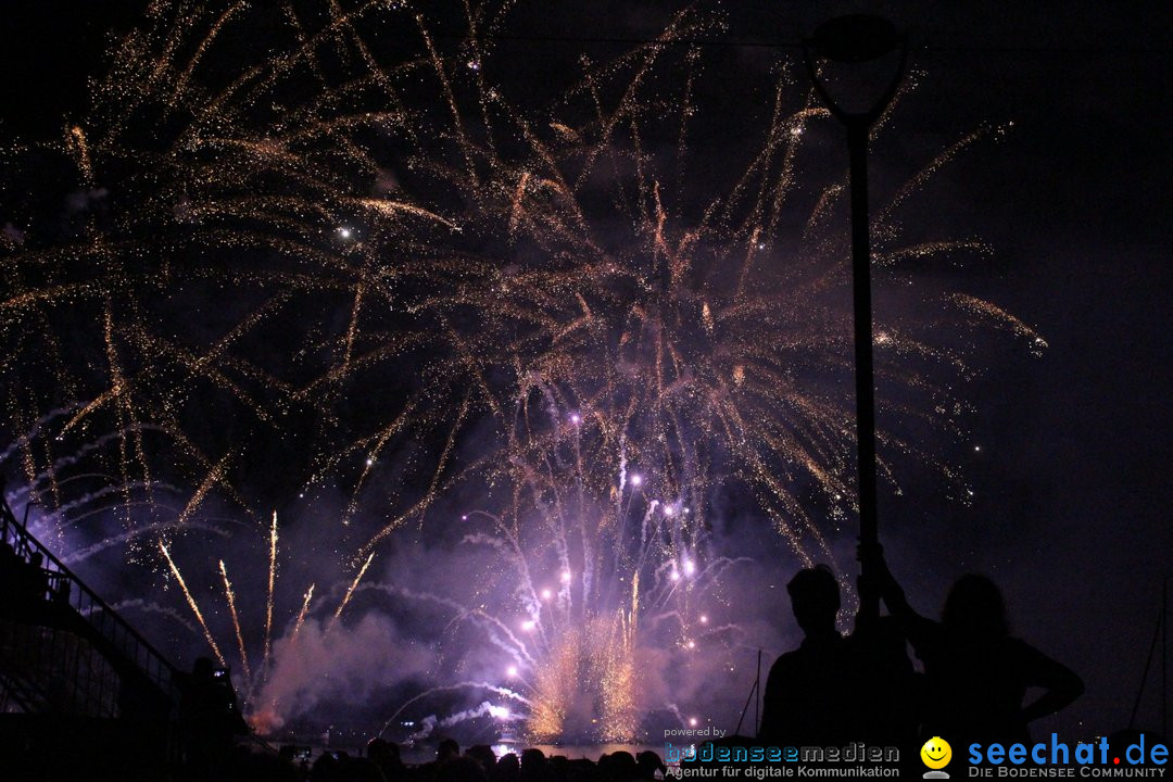 ZUERI FAESCHT mit Drohnen und Feuerwerk: Zuerich, 05.07.2019