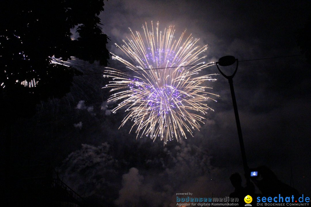 ZUERI FAESCHT mit Drohnen und Feuerwerk: Zuerich, 05.07.2019