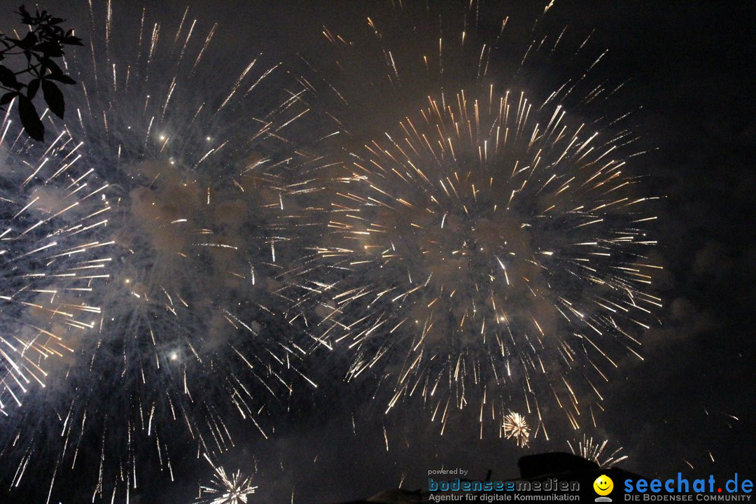 ZUERI FAESCHT mit Drohnen und Feuerwerk: Zuerich, 05.07.2019