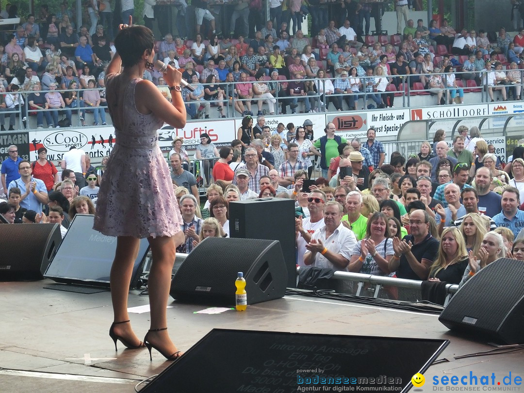 Waldstadion Open Air mit Beatrice Egli und Francine Jordi: Neufra, 06.07.20