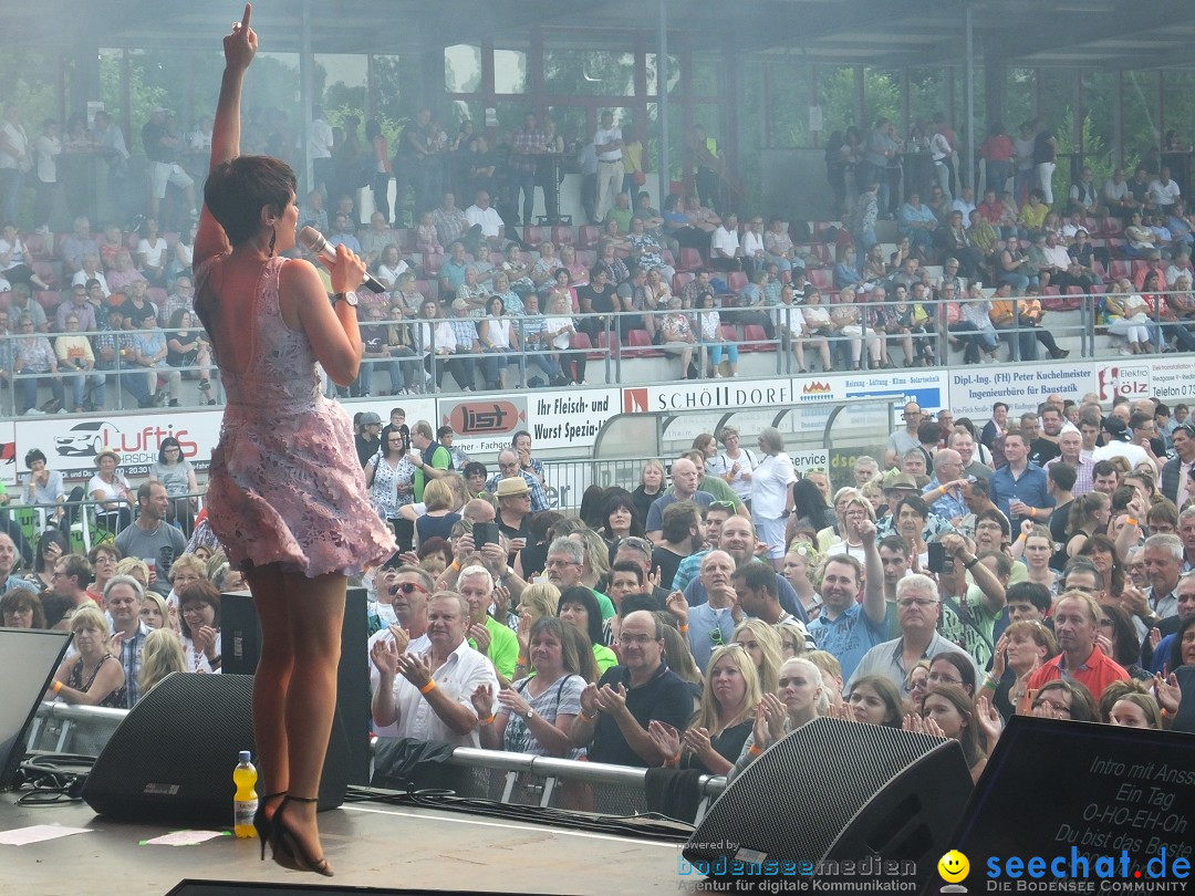 Waldstadion Open Air mit Beatrice Egli und Francine Jordi: Neufra, 06.07.20