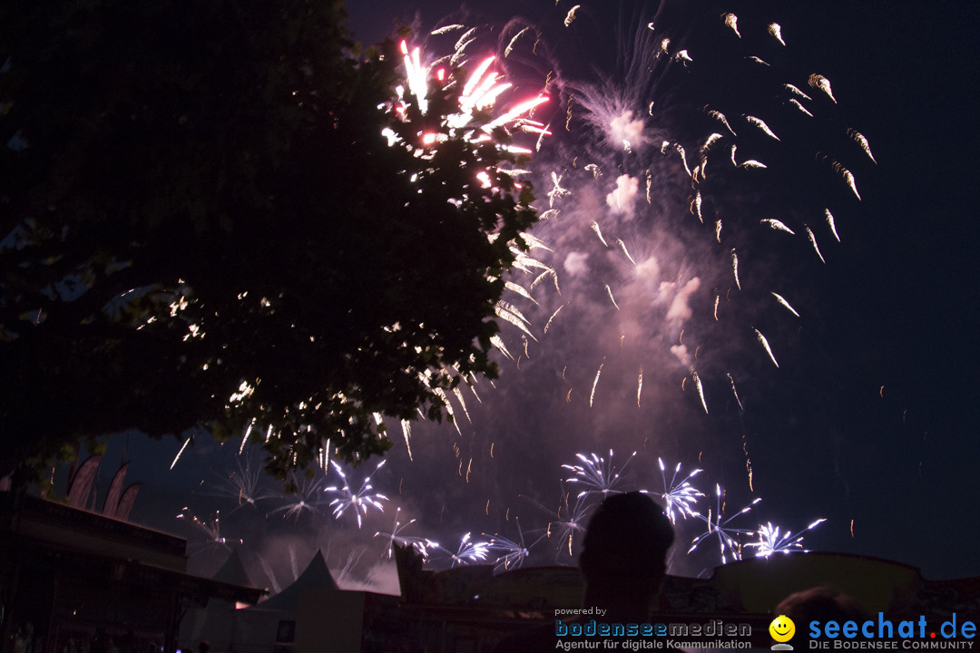 Seenachtsfest mit Feuerwerk: Arbon am Bodensee, 06.07.2019