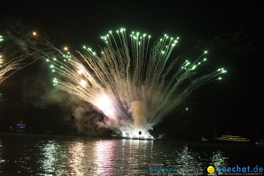 Seenachtsfest mit Feuerwerk: Arbon am Bodensee, 06.07.2019