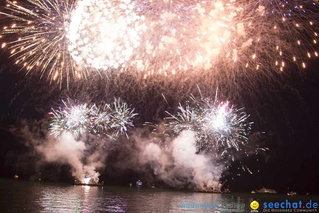 Seenachtsfest mit Feuerwerk: Arbon am Bodensee, 06.07.2019